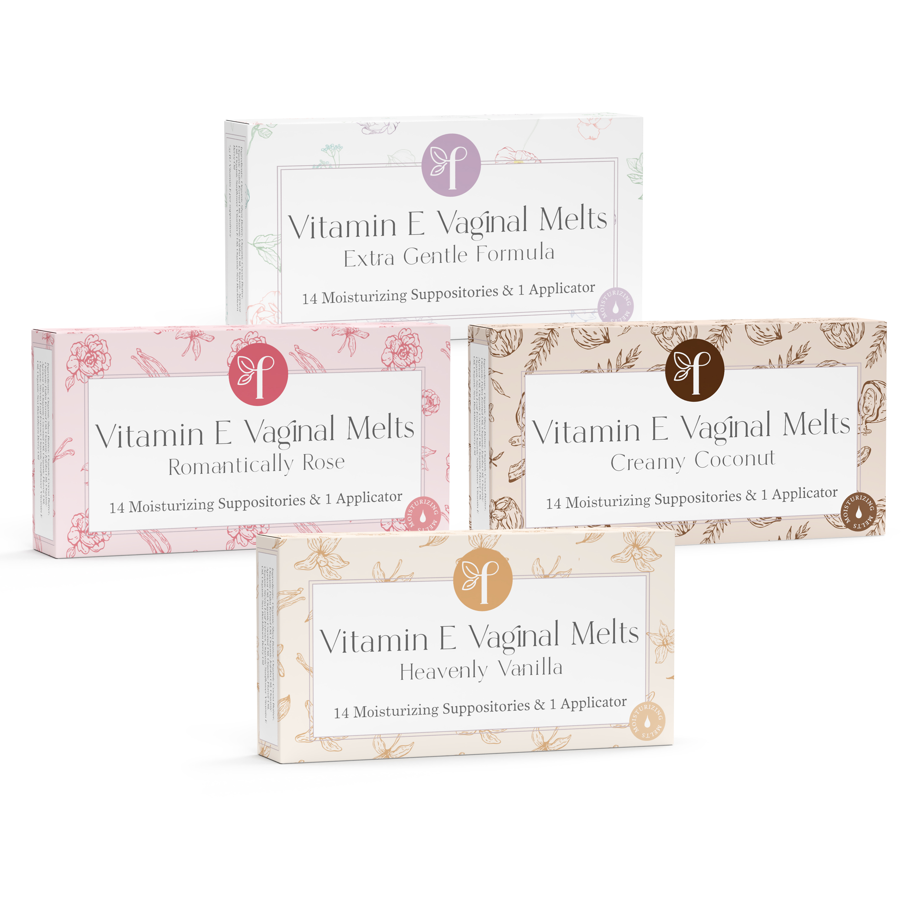 Femallay moisturizing melts classic bundle for vaginal health